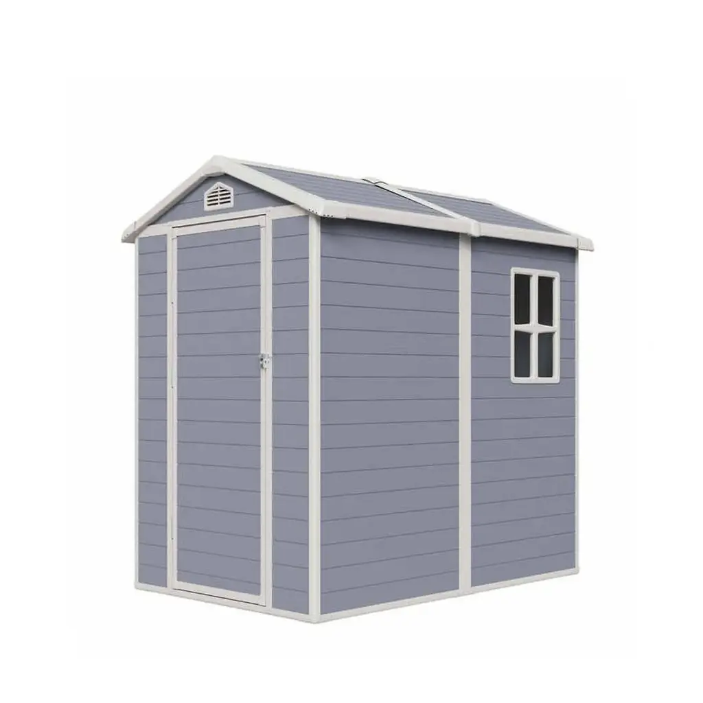 Modern & Durable Weather-Proof Storage Shed 1.2m x 1.8m (4ft x 6ft)