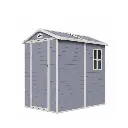 Modern & Durable Weather-Proof Storage Shed 1.2m x 1.8m (4ft x 6ft)