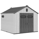 Modern & Durable Weather Proof Storage Shed 2.4 x 3m (8ft x 10ft)