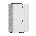 Outdoor Storage Cabinet with Shelving Kit & Floor - 64 cu.ft (≈1.81 m³) 