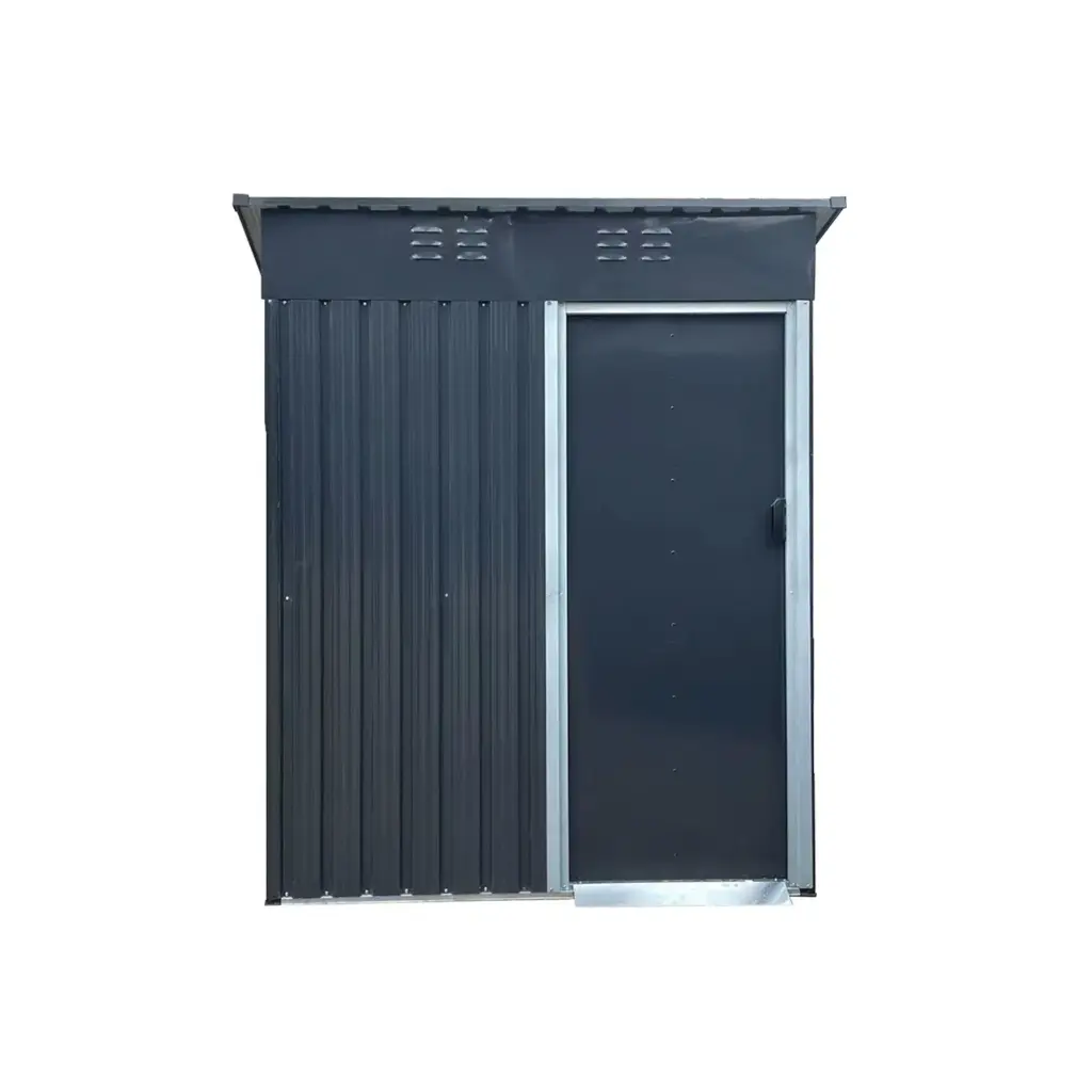Outdoor Metal Storage Shed with Slope Roof - 1,5m x 0,9m (5ft x 3ft) 
