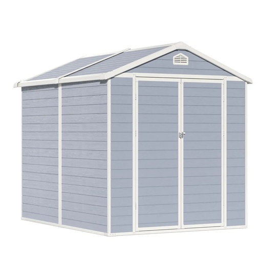 [TT-PLSHD6X8FT] Modern & Durable Weather-Proof Storage Shed 1.8m x 2.4m (6ft x 8ft)